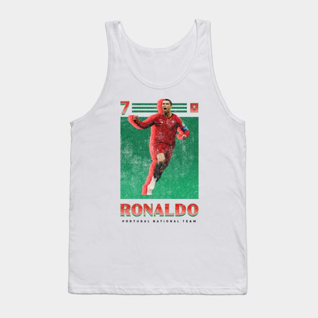 Cristiano Ronaldo Tank Top by KC Designs